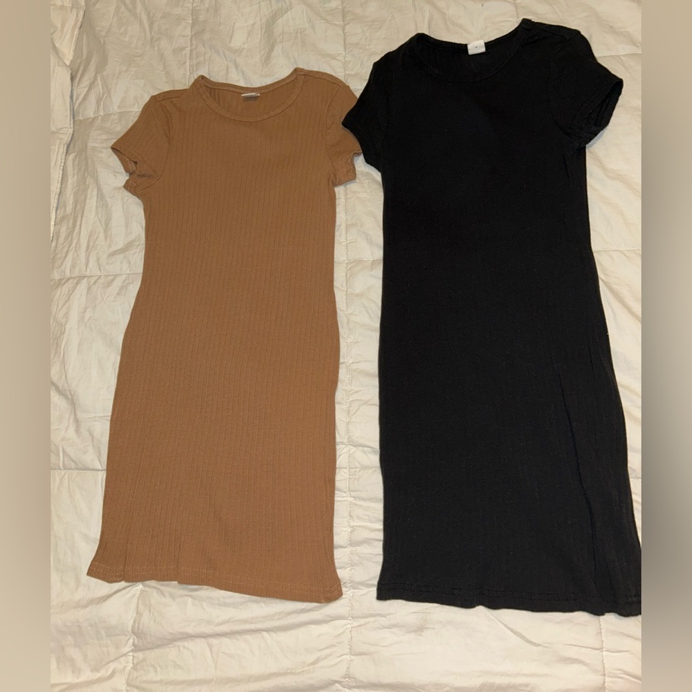 2 Girls Size 9 Shein Short Sleeve Dresses